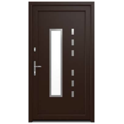 Brun chocolat- Porte PVC IGLO5