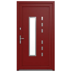Rouge Foncé- Porte PVC IGLO5