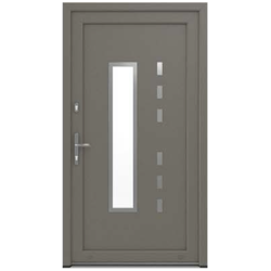 Gris Beton- Porte PVC IGLO5