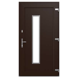 Brun Chocolat- Porte PVC...